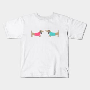 Cute dog lovers Kids T-Shirt